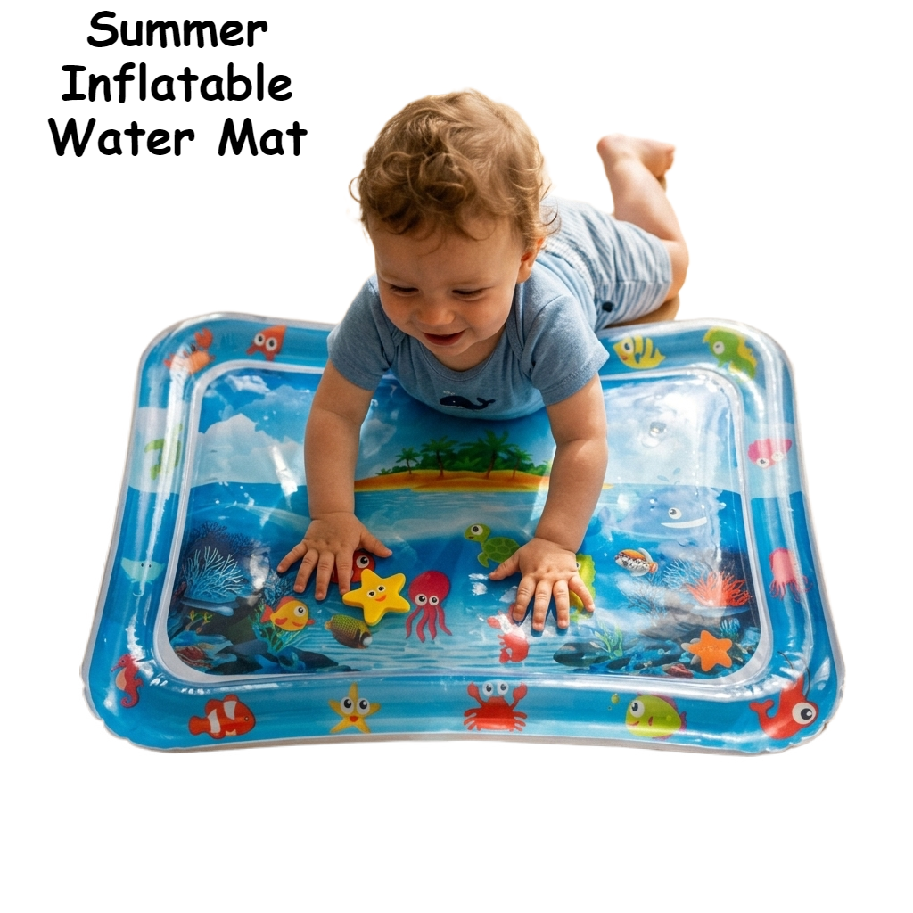 Baby Inflatable Water Play Mat - Play Mat Neoprene 리뷰 및 가격
