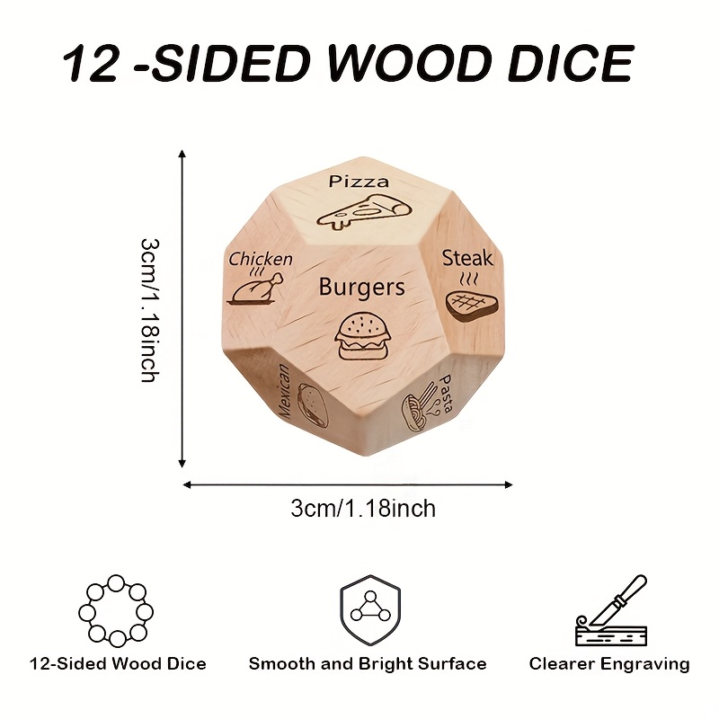 Dining Dice Board Game-12-Side - Board Game For Couple 리뷰 및 가격