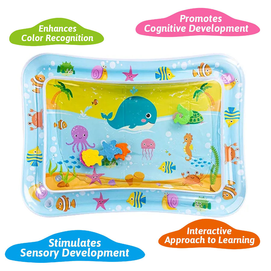 Baby Water Play Mat Inflatable - Play Mat Neoprene 리뷰 및 가격