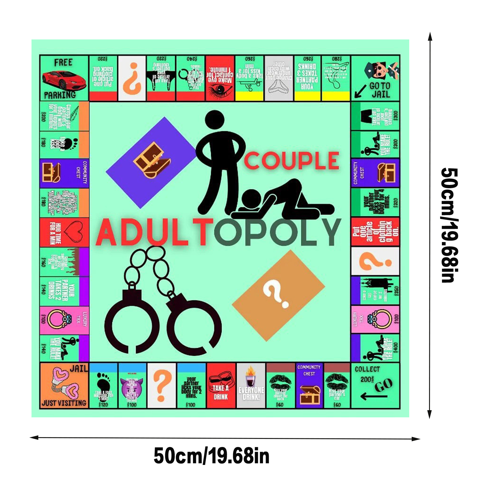 Couple Adult Opoly Board Game  - Board Game For Couple 리뷰 및 가격