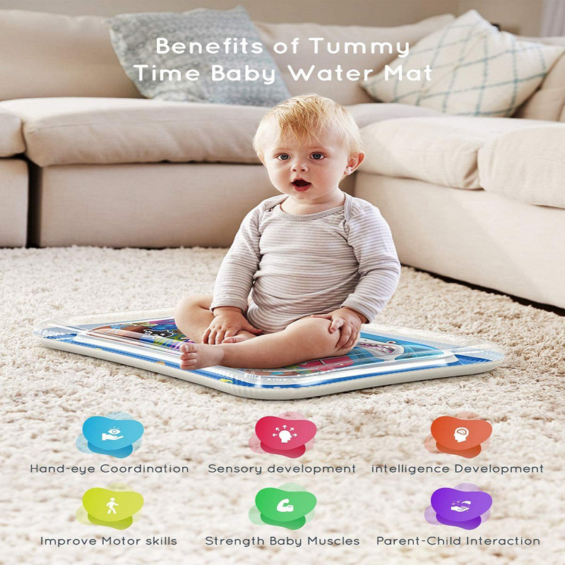 Inflatable Tummy Time Baby Pla - Play Mat Neoprene 리뷰 및 가격