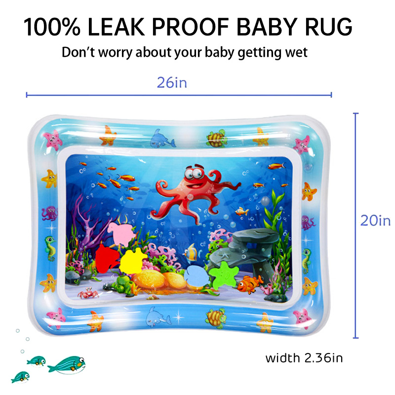Inflatable Tummy Time Baby Pla - Play Mat Neoprene 리뷰 및 가격