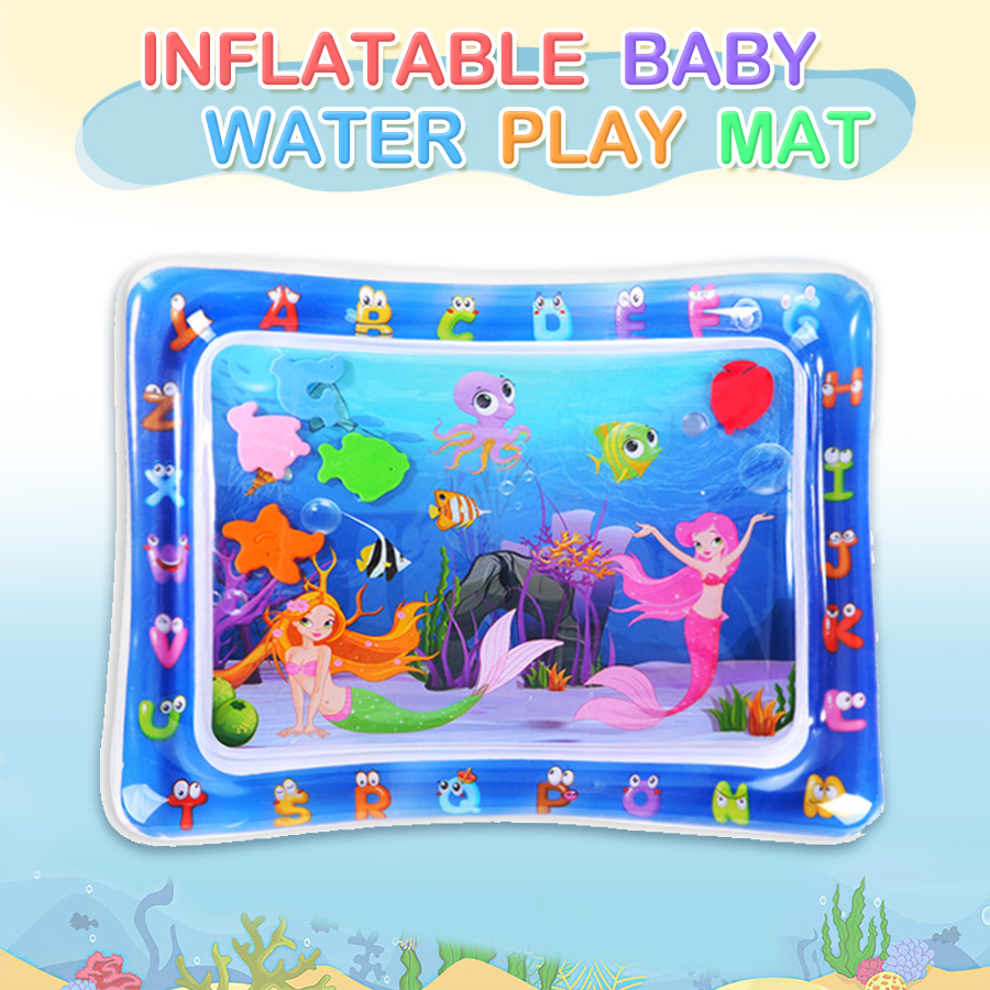 Baby Water Play Mat Inflatable - Play Mat Neoprene 리뷰 및 가격