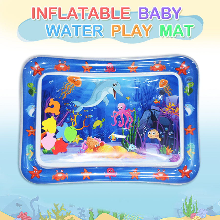 Baby Water Play Mat Inflatable - Play Mat Neoprene 리뷰 및 가격