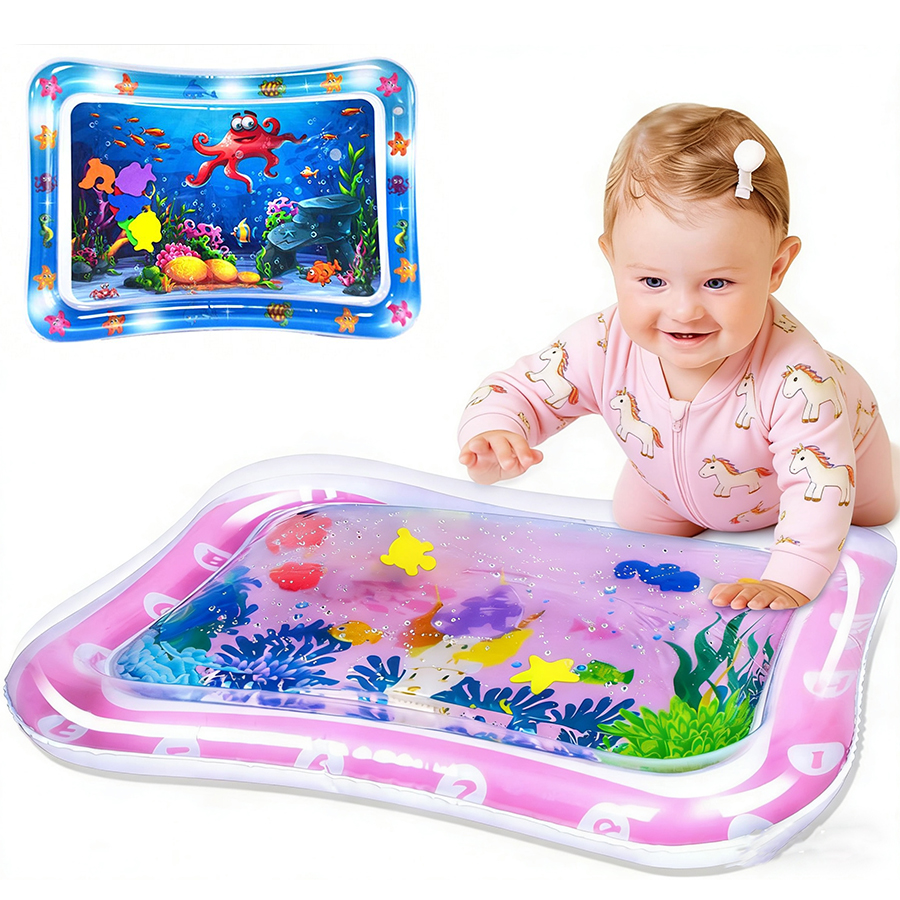 Baby Water Play Mat Inflatable - Play Mat Neoprene 리뷰 및 가격