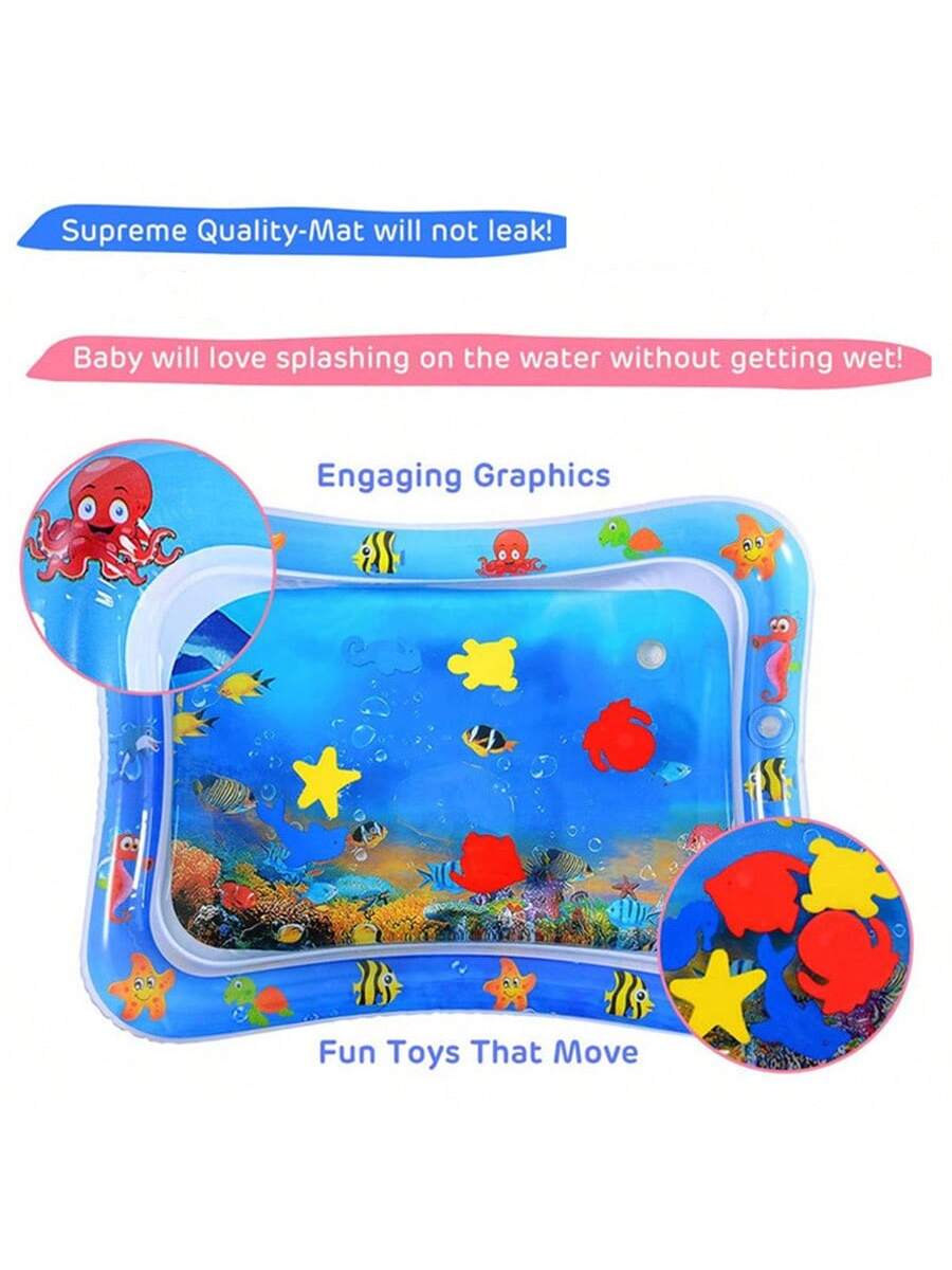 Baby Water Play Mat Inflatable - Play Mat Neoprene 리뷰 및 가격
