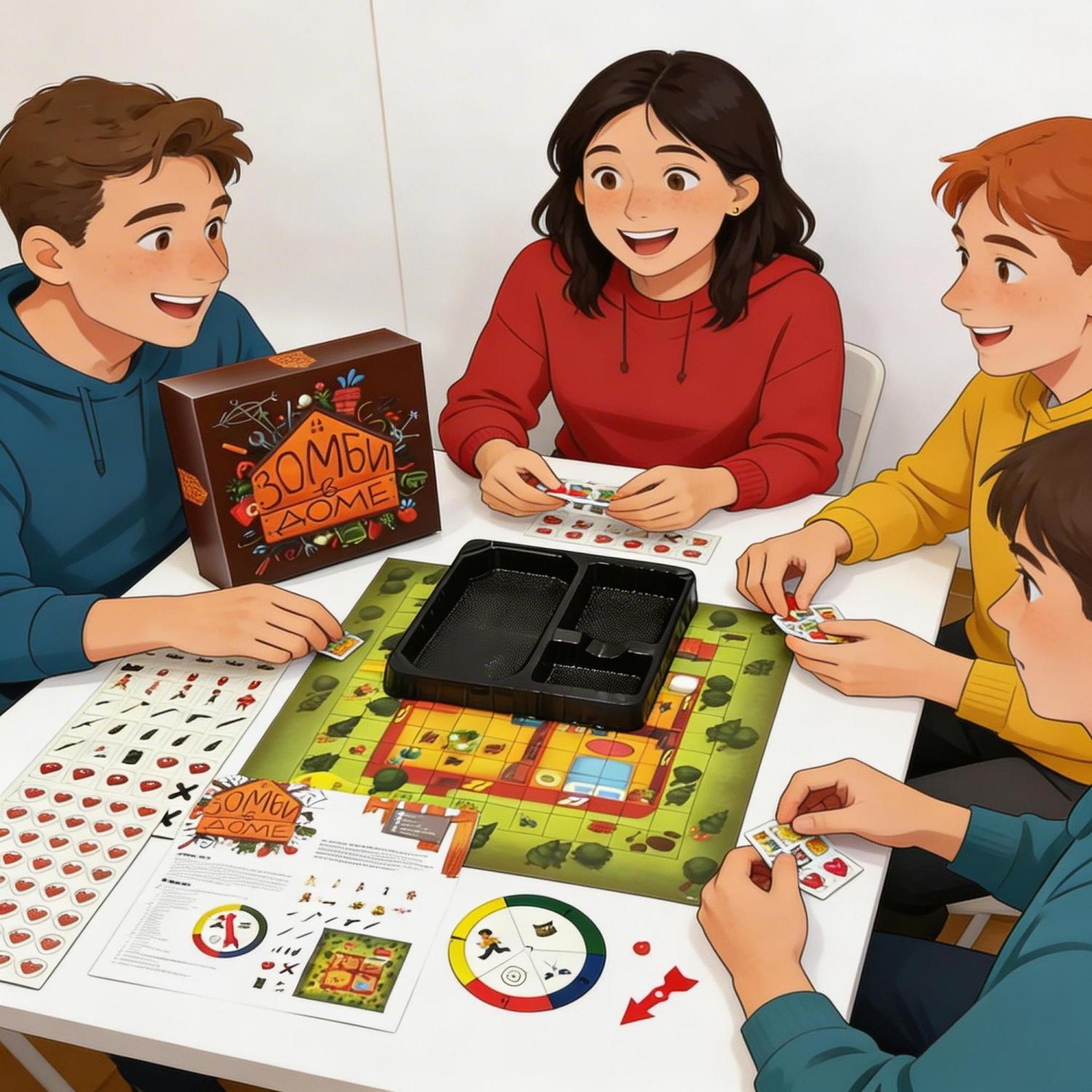 Russian Version Zombie Surviva - Board Game Zombies 리뷰 및 가격