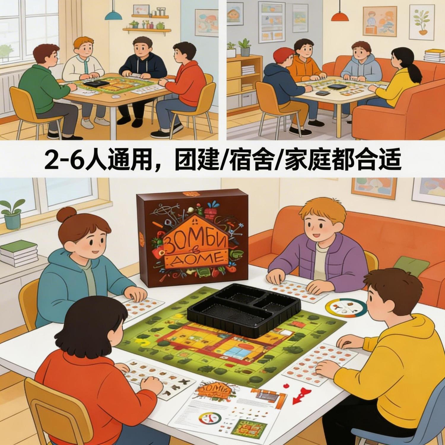 Russian Version Zombie Surviva - Board Game Zombies 리뷰 및 가격