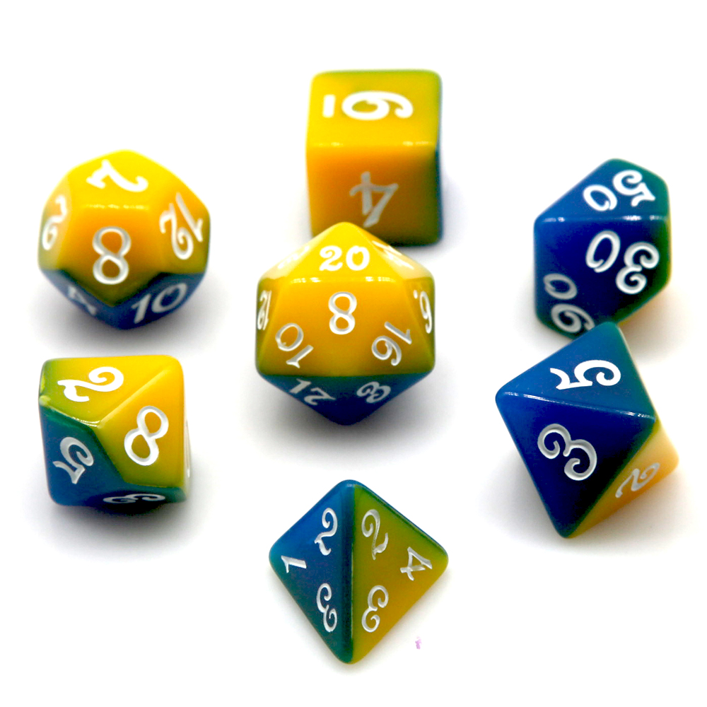 Blue & Yellow Dual Color Polyh - Board Game Live 리뷰 및 가격