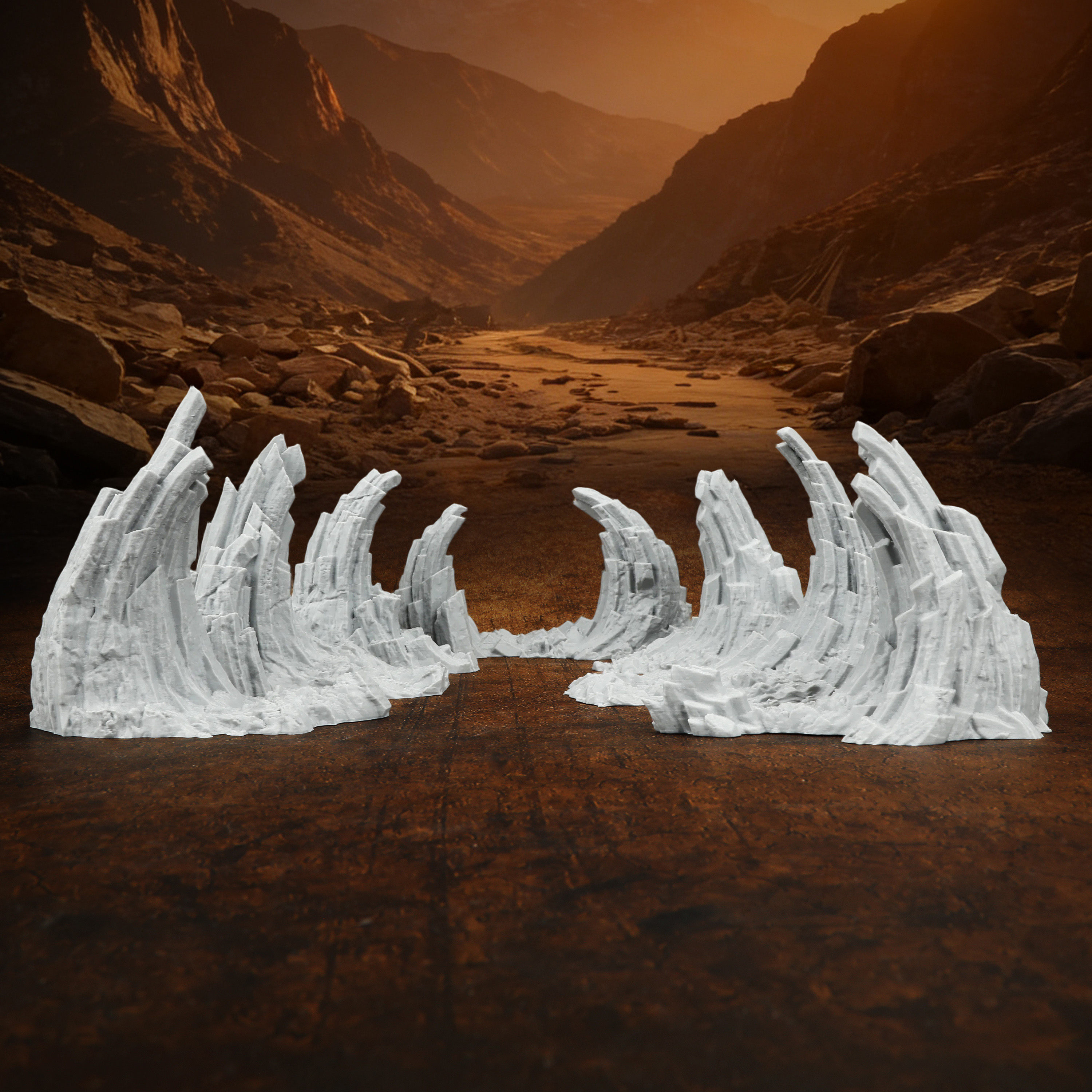 TRPG Rocky Terrain Miniature - - Board Game Dune 리뷰 및 가격