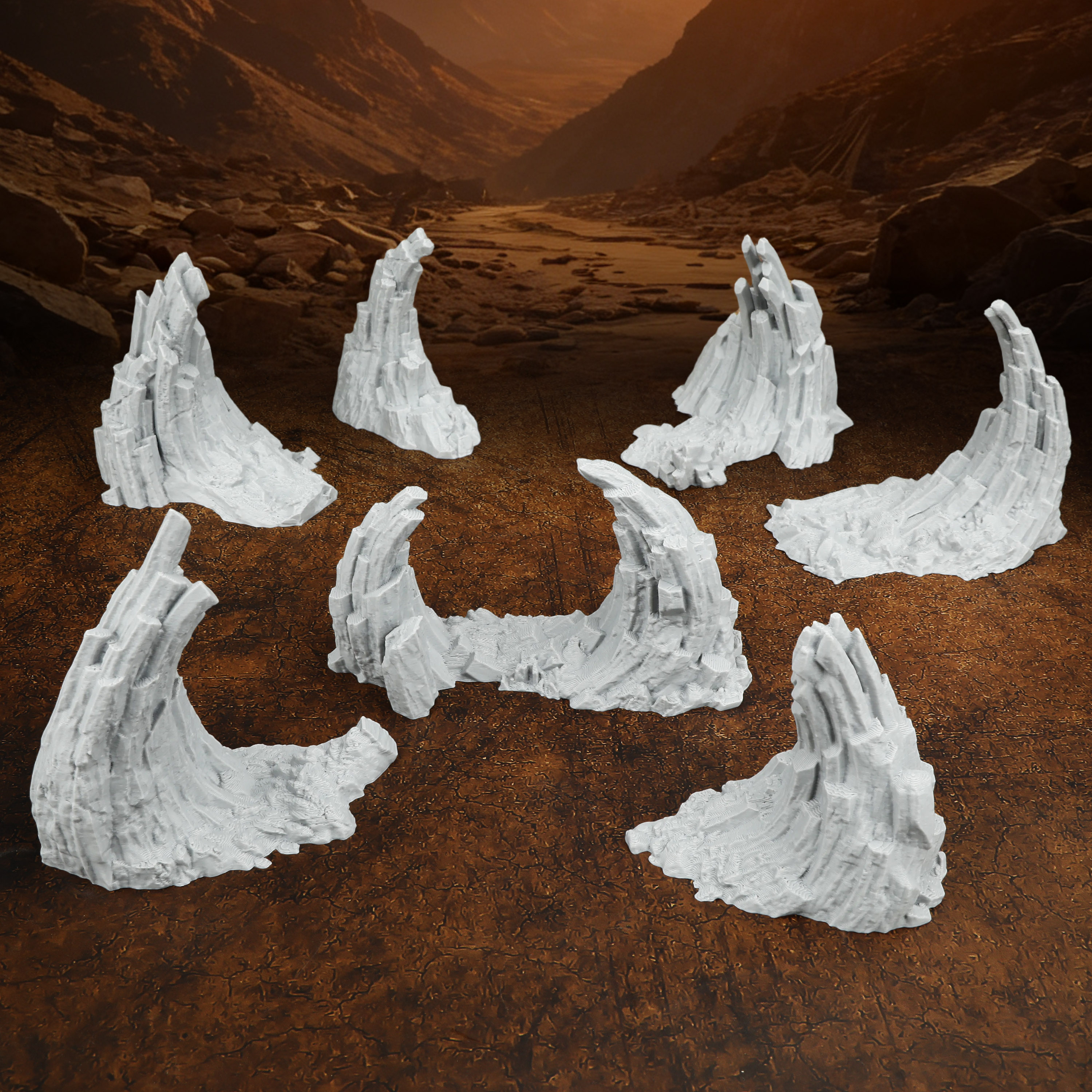 TRPG Rocky Terrain Miniature - - Board Game Dune 리뷰 및 가격