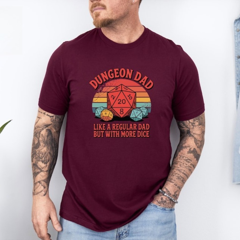 Dungeon Dad Shirt Funny Dungeo - Board Game Night 리뷰 및 가격